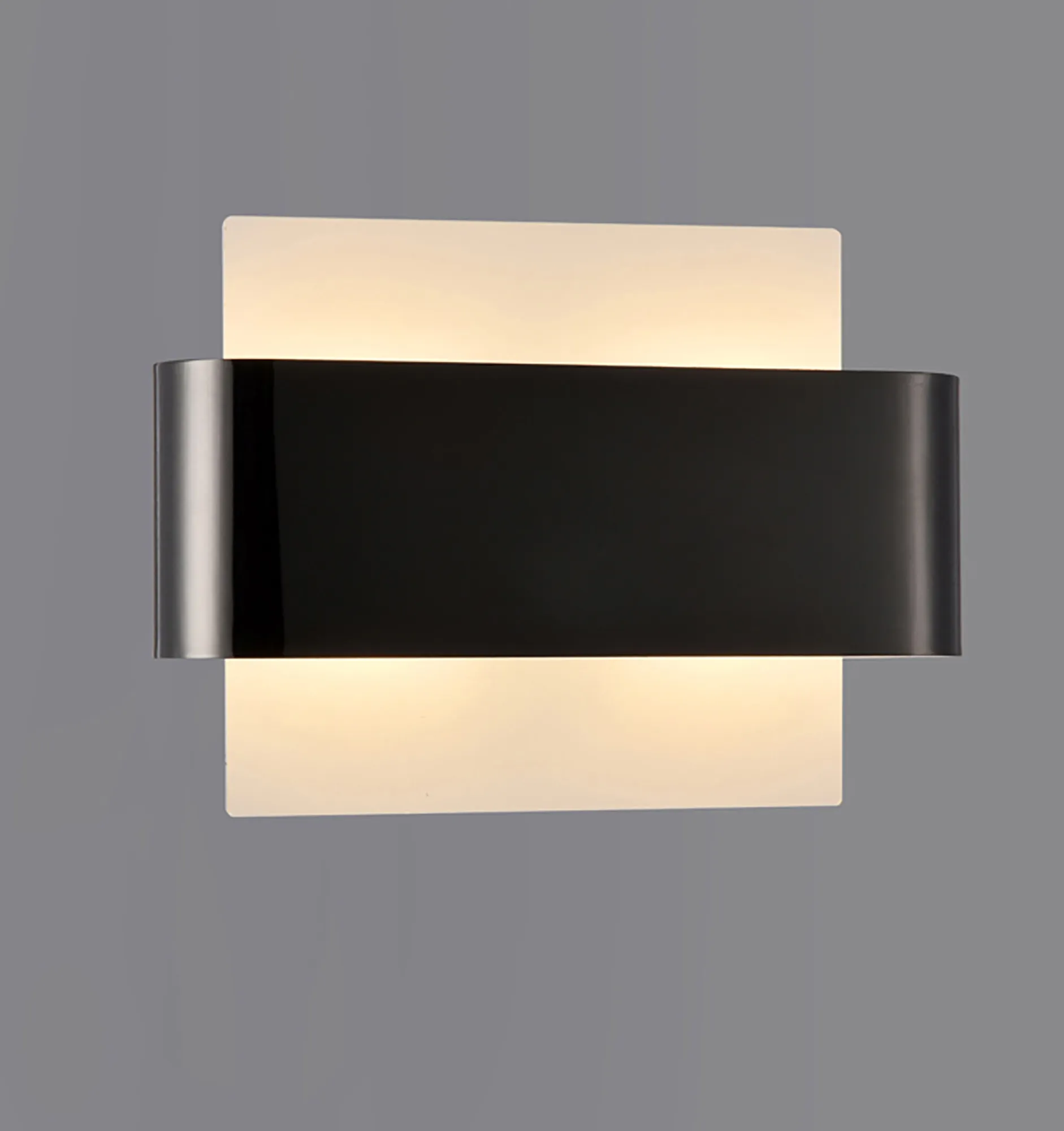 Damo Wall 2 Light Black Chrome, White D0381  Deco Damo